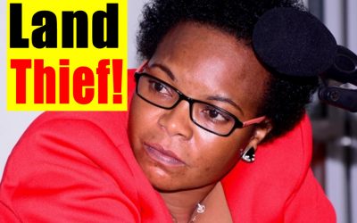 PERSIS NAMUGANZA IS A LAND THIEF