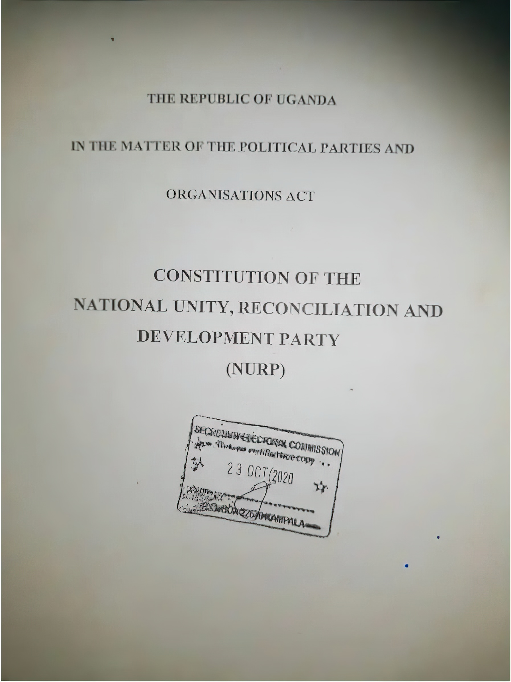 National Unity Platform